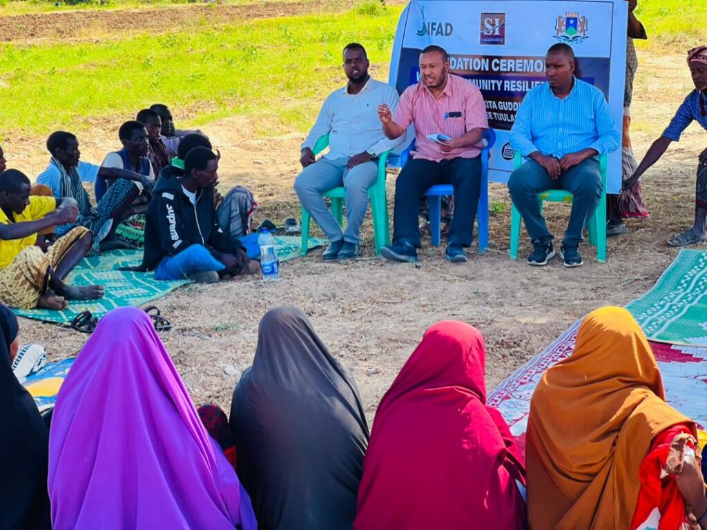 CRP engagement meeting for Wagada local community