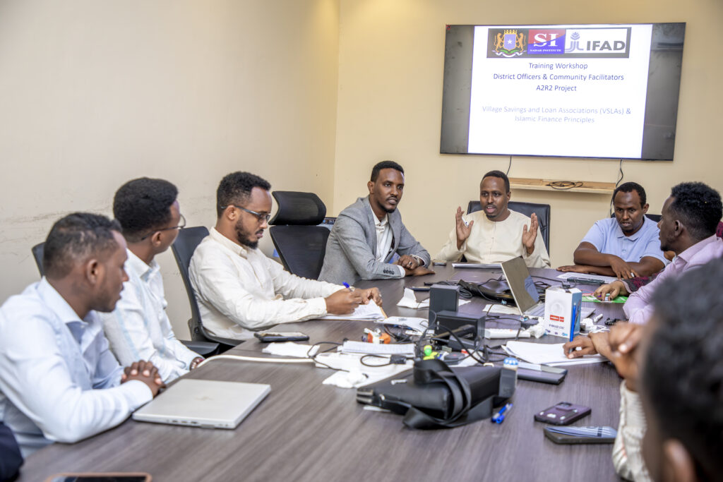 One of the sessions during the CF_DO on boarding training.faciliated by A2R2 project tean